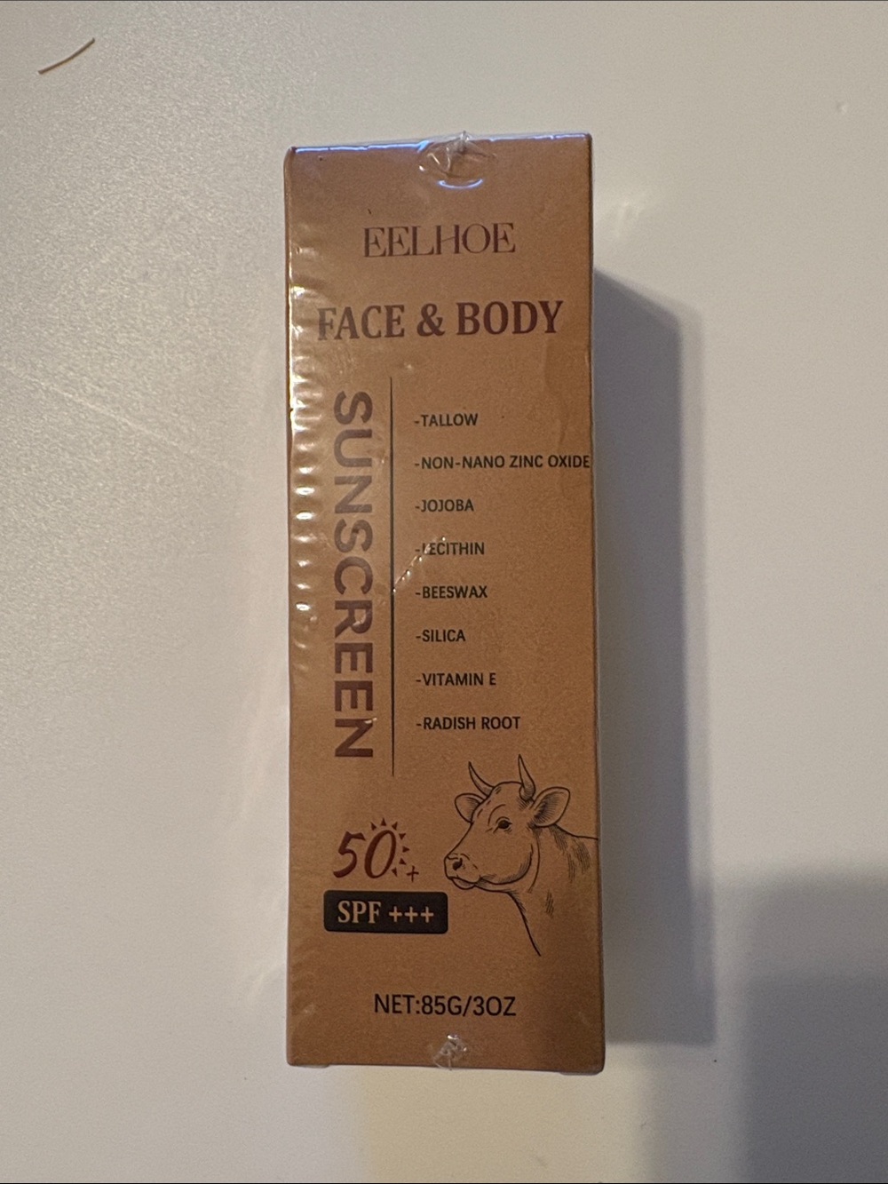 EELHOE Face & Body Sunscreen SPF 50 - Brown